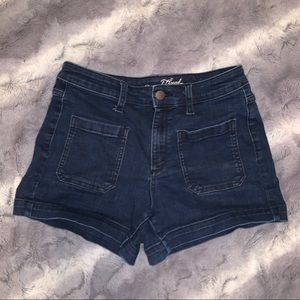 3/$20 Universal Thread blue jean shorts mid rise